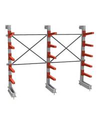 Стеллаж консольный СТ-062/2 односторонний (5 ярусов)