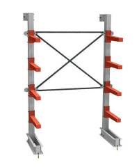 Стеллаж консольный СТ-062 односторонний (4 яруса)