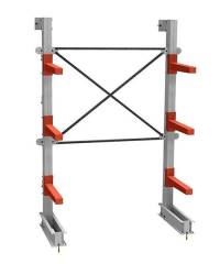 Стеллаж консольный СТ-062 односторонний (3 яруса)