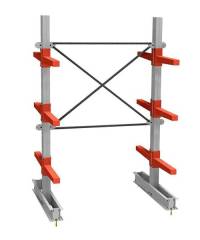 Стеллаж консольный СТ-062 двухсторонний (3 яруса)