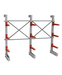 Стеллаж консольный СТ-062/2 односторонний (3 яруса)