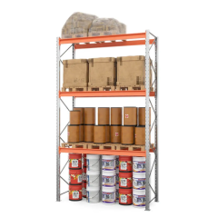 Стеллаж паллетный (4000х2700х1100)